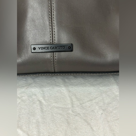 Vince Camuto Gray and White Satchel - Picture 2 of 12